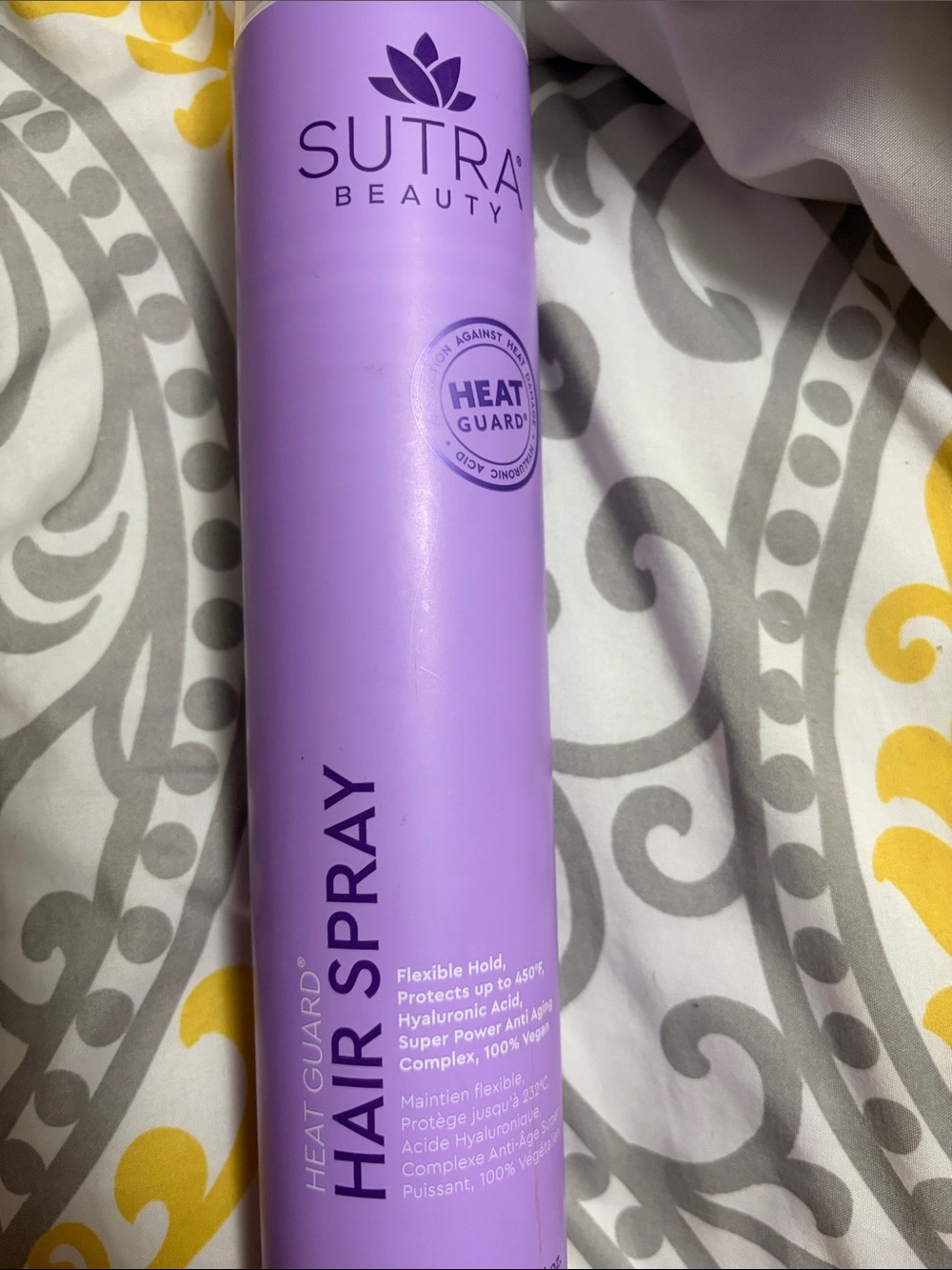 Sutra Beauty Heat Guard Lavender Hair Spray - Heat Protectant